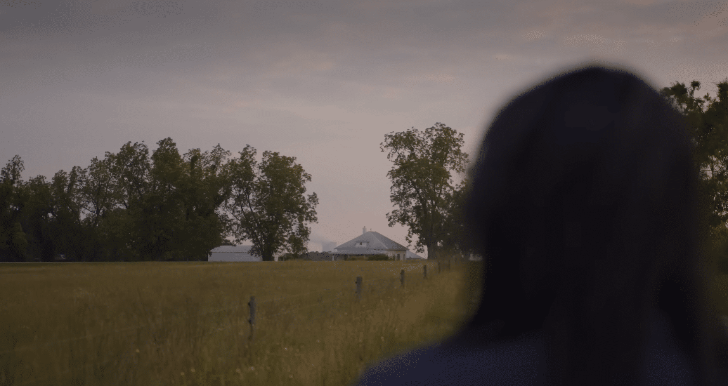 Walking in the Georgia countryside with Plant Vogtle nearby